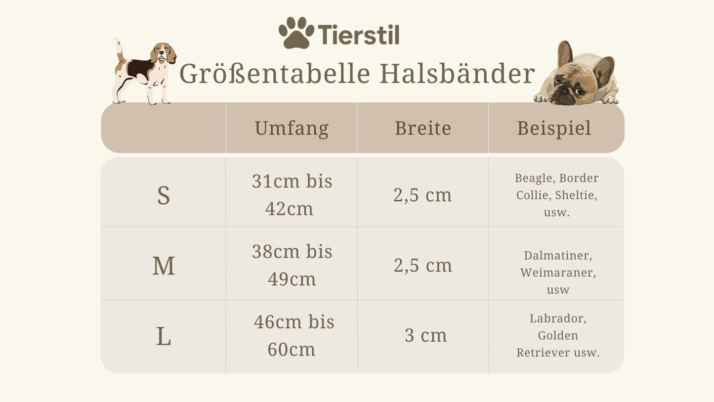 Halsband & Leinen Set – Gefettetes Leder Braun