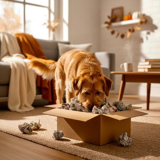 🍂 Schnüffelspiele für graue Herbsttage - Tierstil