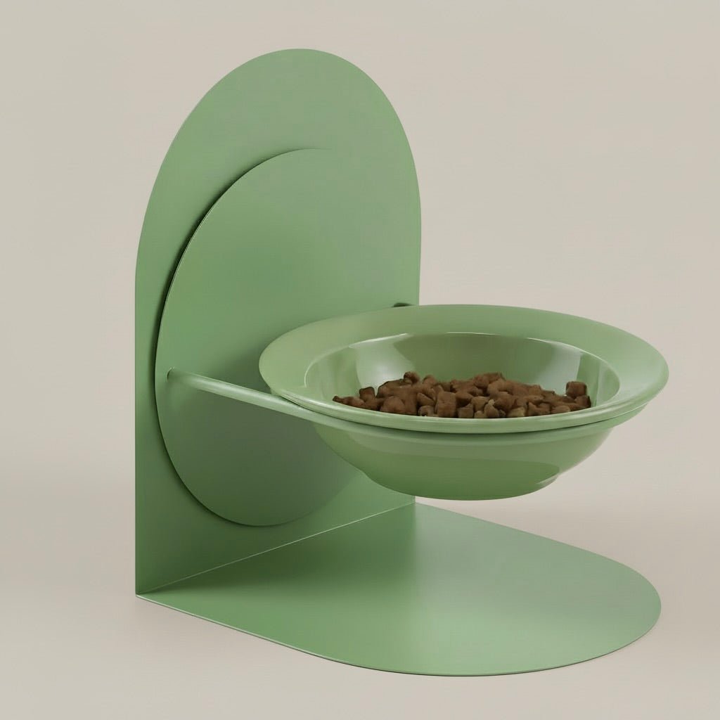 Höhenverstellbarer Fressnapf für Katzen - Tierstil