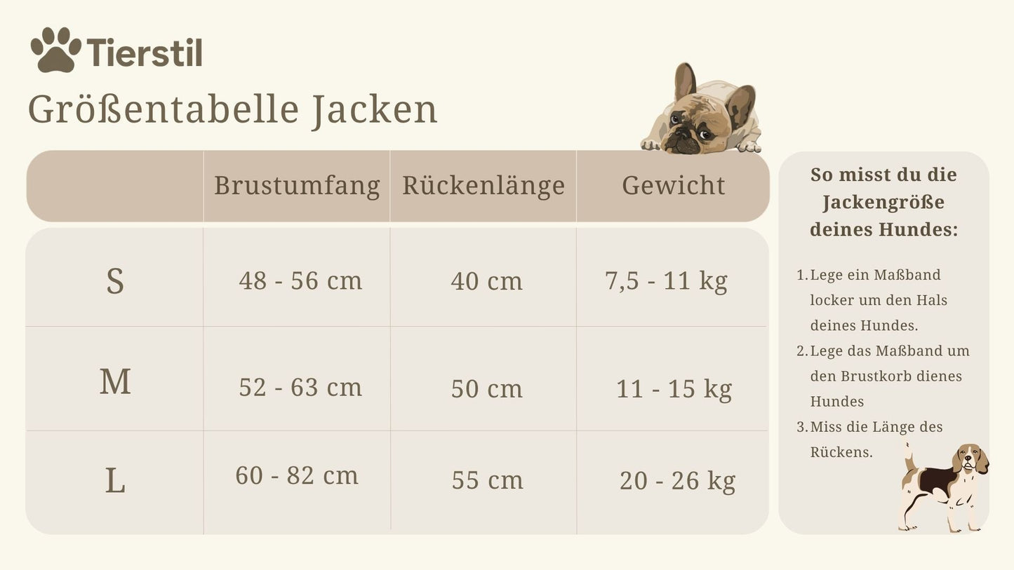 Hunderegenjacke mit Komfort & Funktion - Tierstil